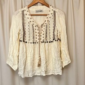 Abercrombie & fitch boho blouse